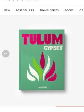 Assouline Tulum Gypset Hardcover Coffee Table Photography Book